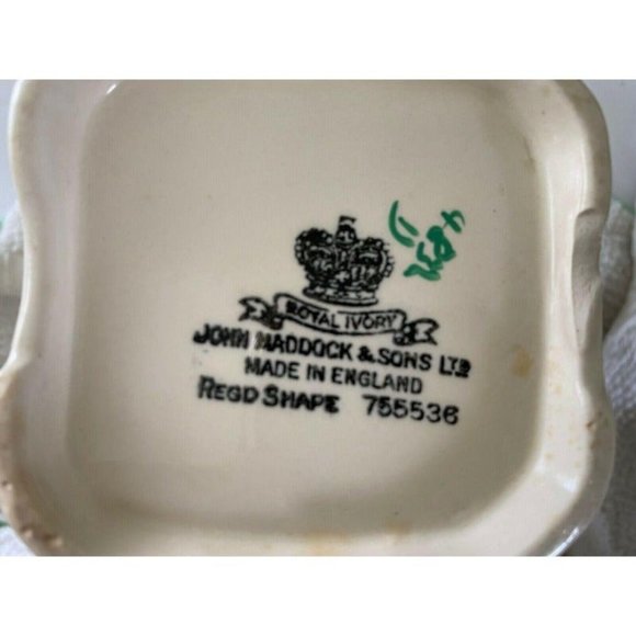 Royal Ivory John Maddock & Sons Creamer - Picture 6 of 12